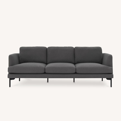 Used Castlery Pebble Dark Gray Fabric 3+ Seater Sofa for sale on AptDeco