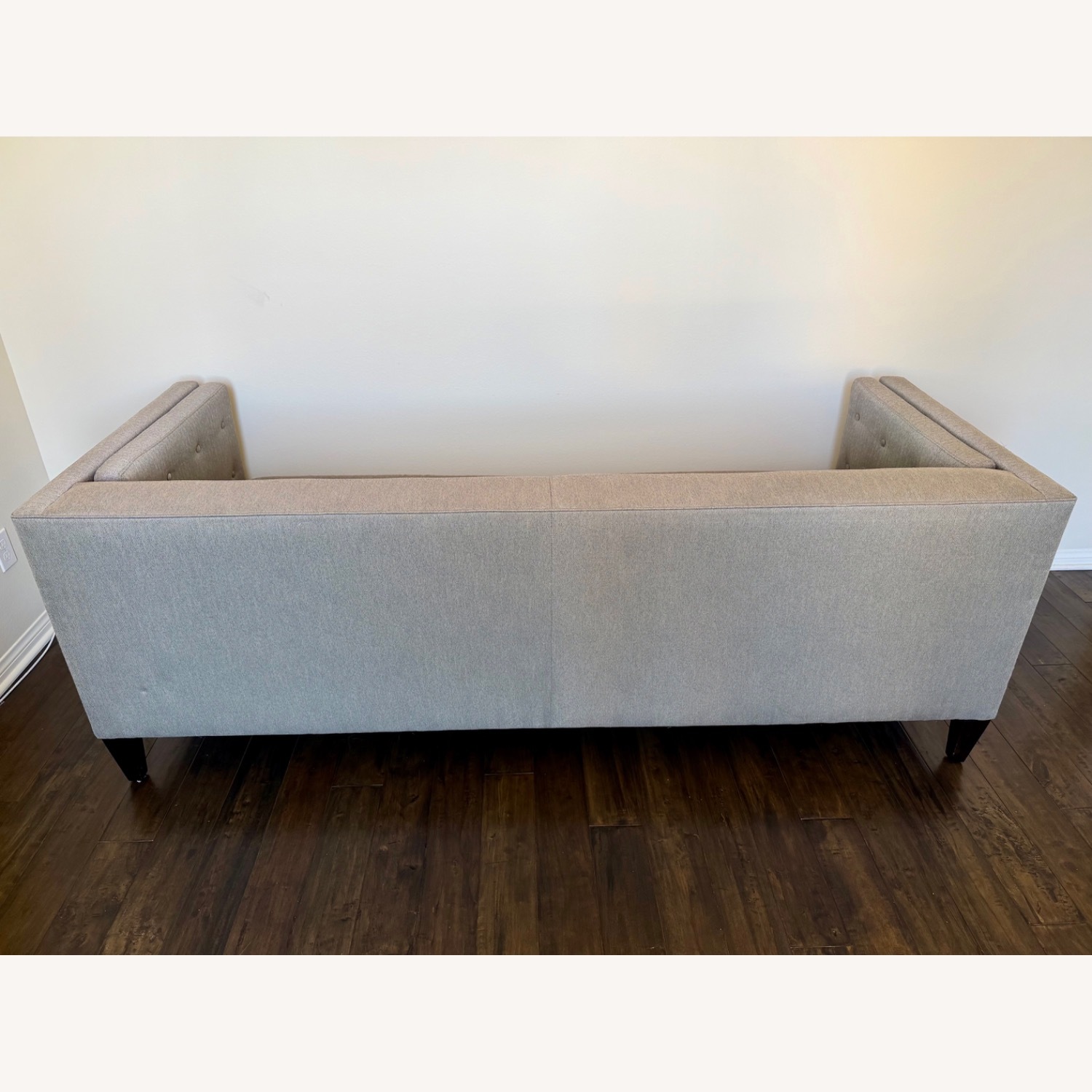 Crate & Barrel Aidan Light Gray 4 Seater Sofa - image-5