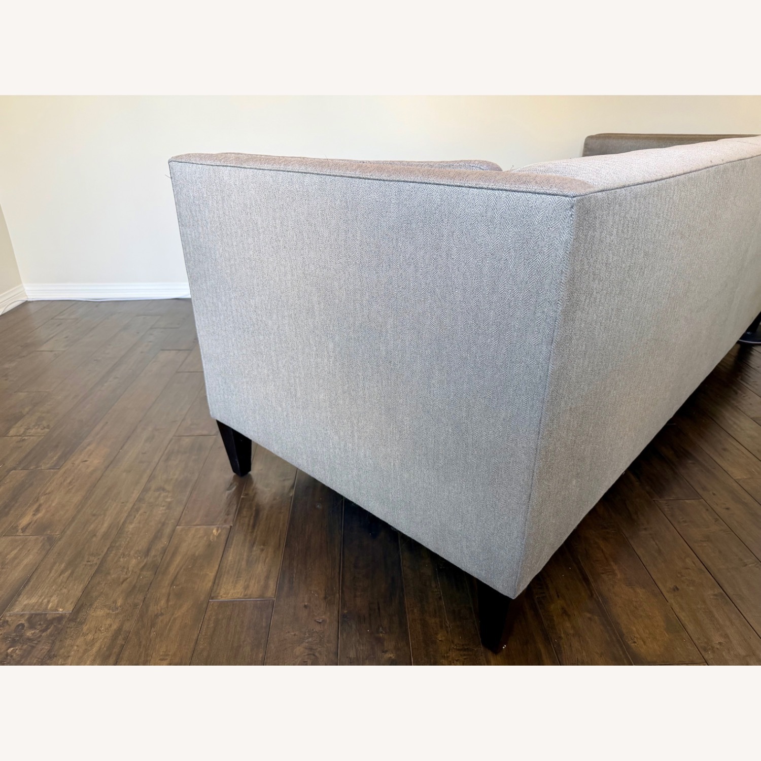 Crate & Barrel Aidan Light Gray 4 Seater Sofa - image-4