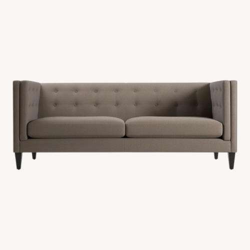 Used Crate & Barrel Aidan Light Gray 4 Seater Sofa for sale on AptDeco