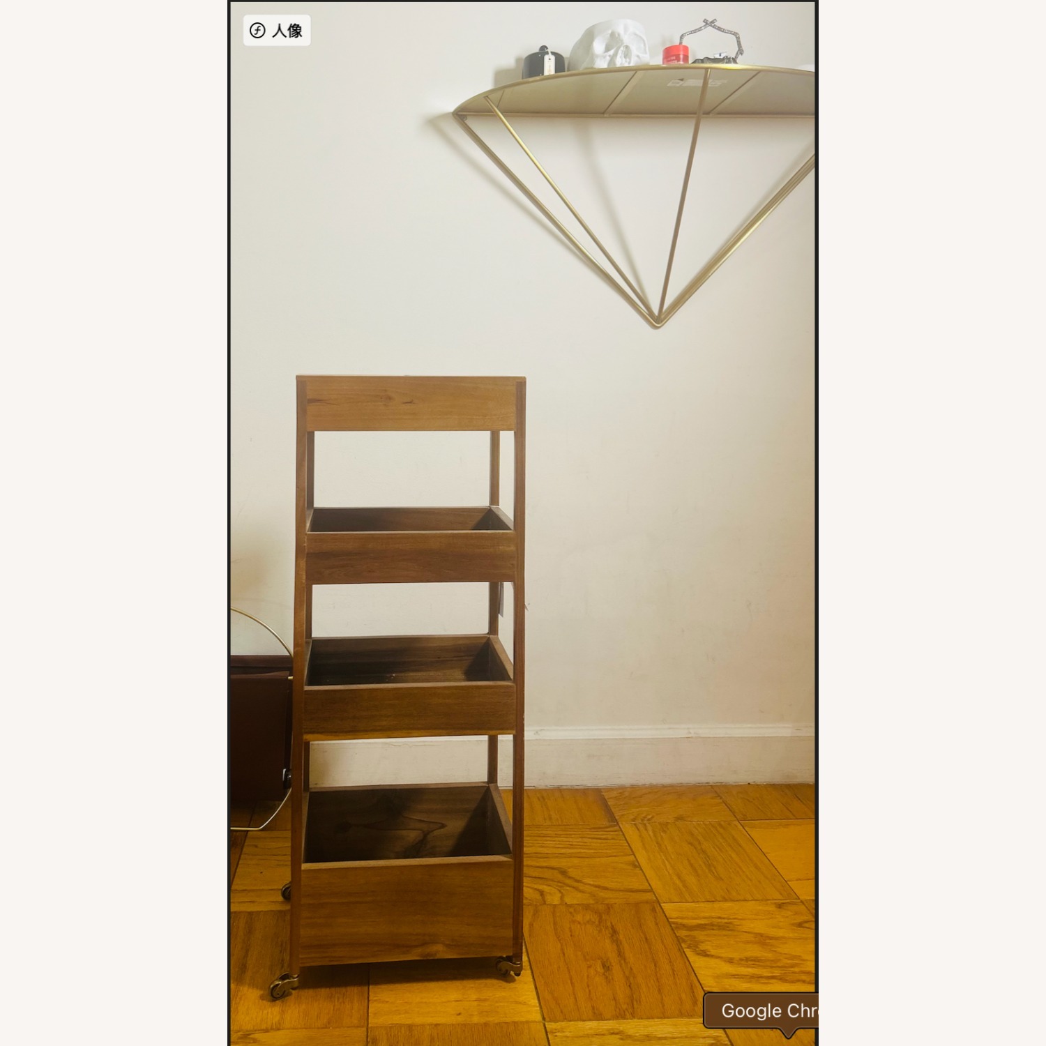 Zara Home Natural Wood Bar Cart - image-9