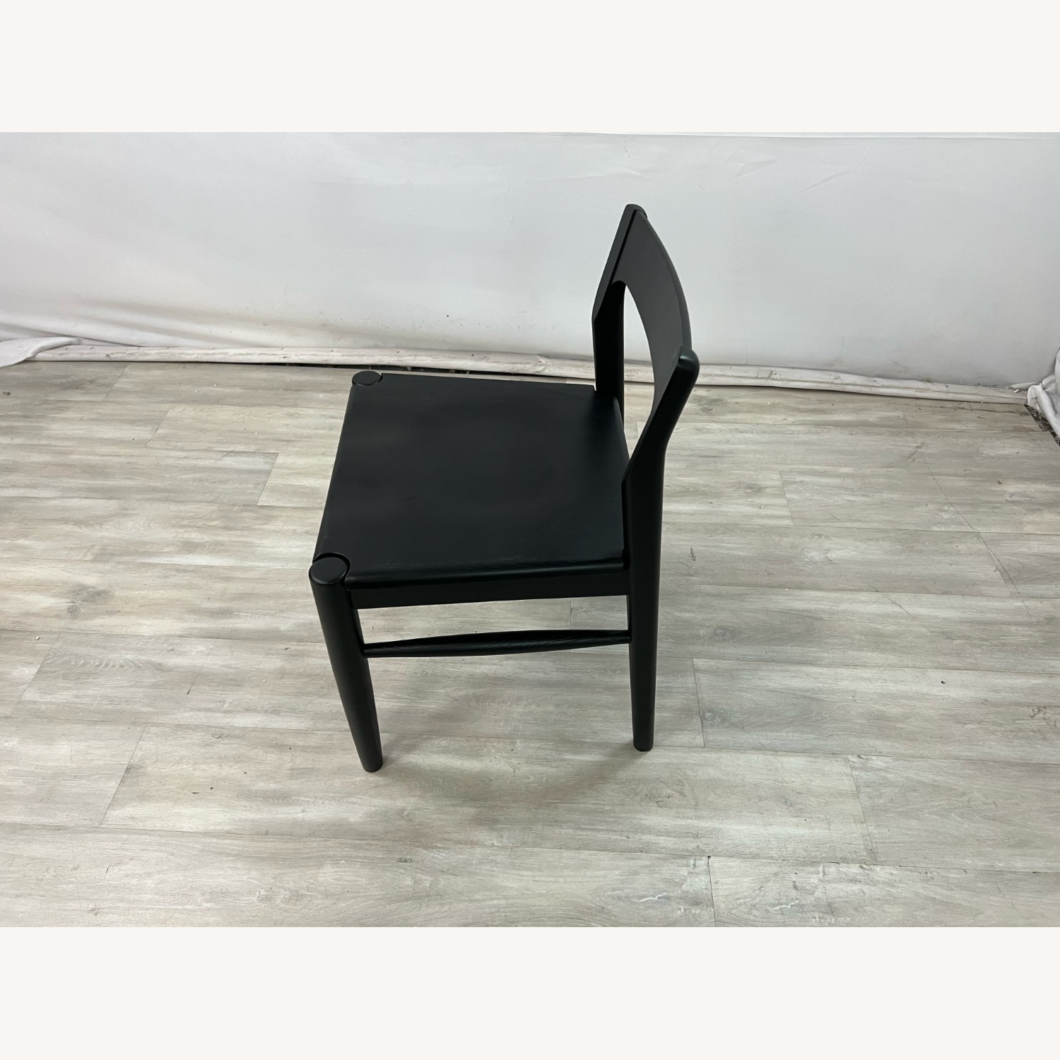 Moe's Home Owing Oak Wood Black Side Dining Chair - image-8