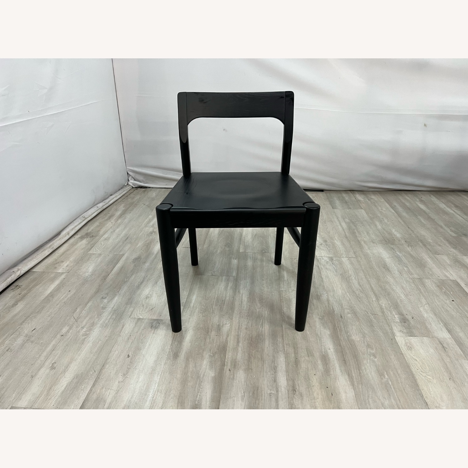 Moe's Home Owing Oak Wood Black Side Dining Chair - image-7