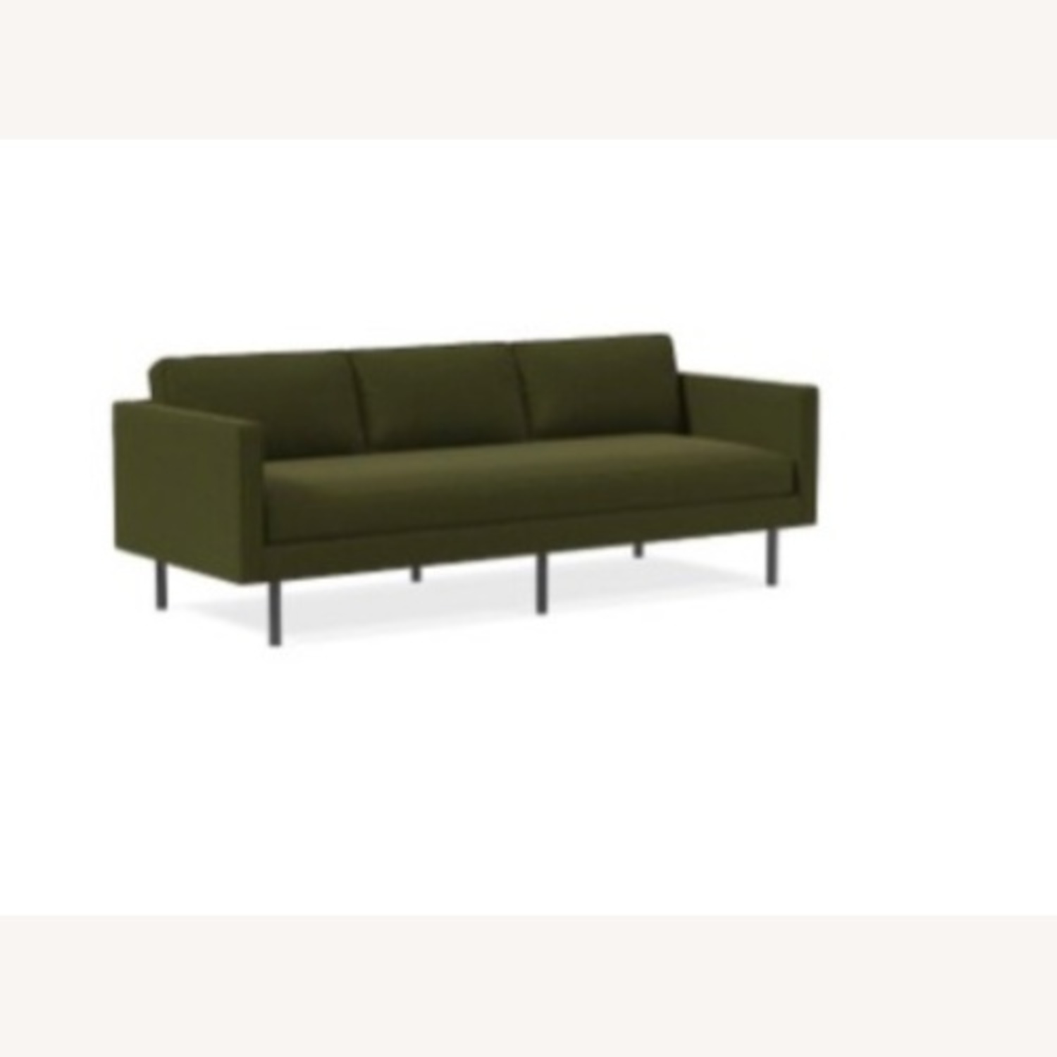 West Elm Axel 89" Sofa in Tarrgon Green - image-5