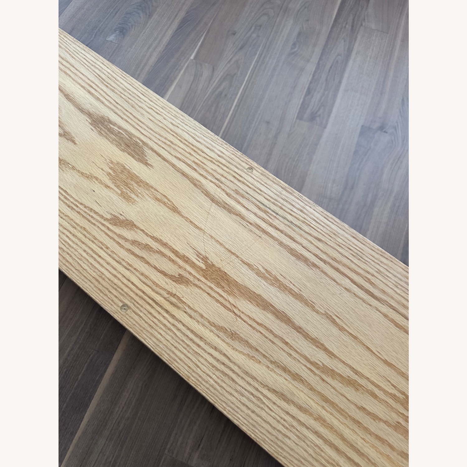 Vintage/Antique Natural Wood Media Storage - image-4