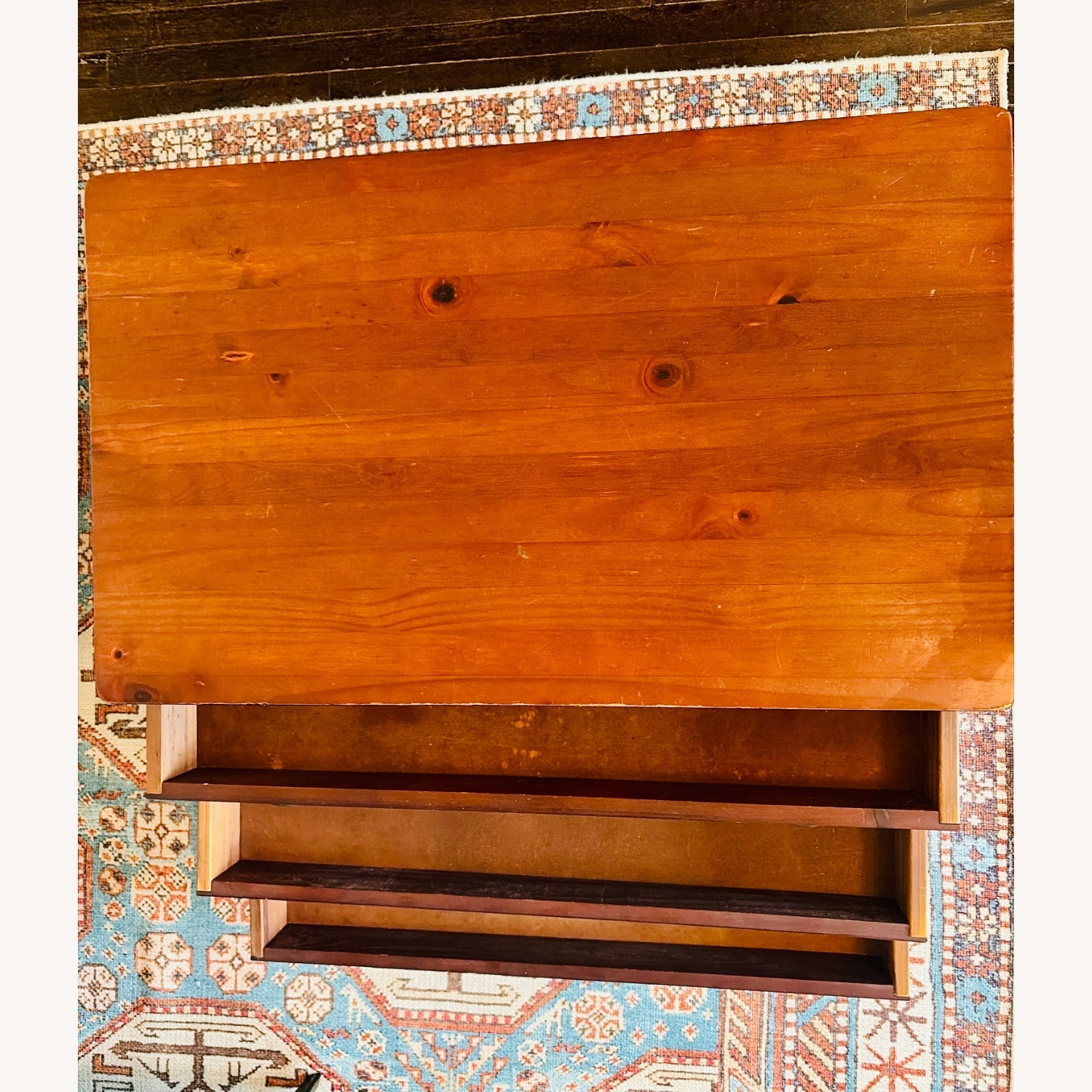 Pier 1 Anywhere Tuscan Coffee Table W Storage - 3 Drawers - image-7