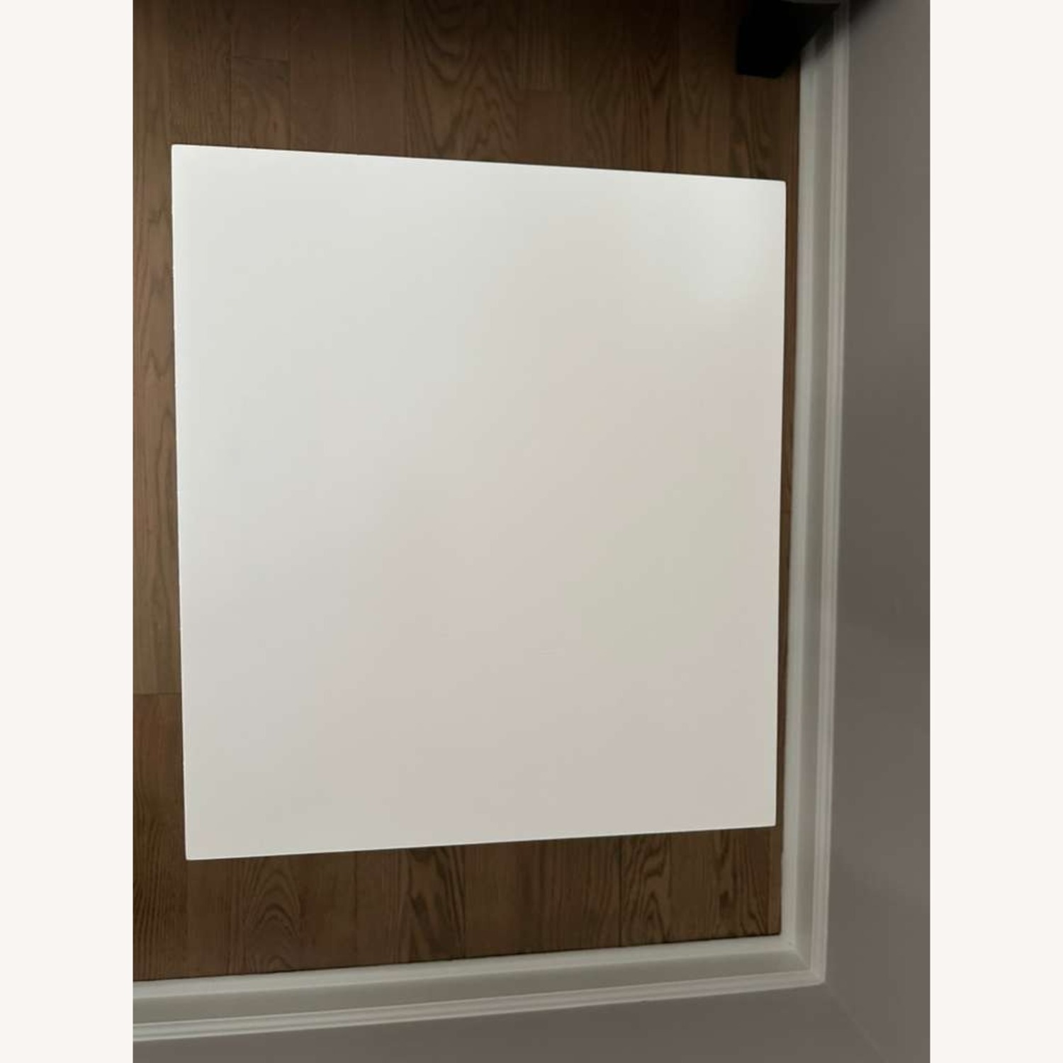 West Elm Gemini White Wood Nightstands - image-4