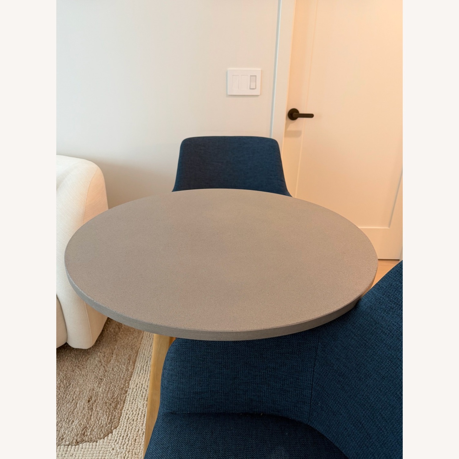 Article Light Gray Wood Dining Table - image-3
