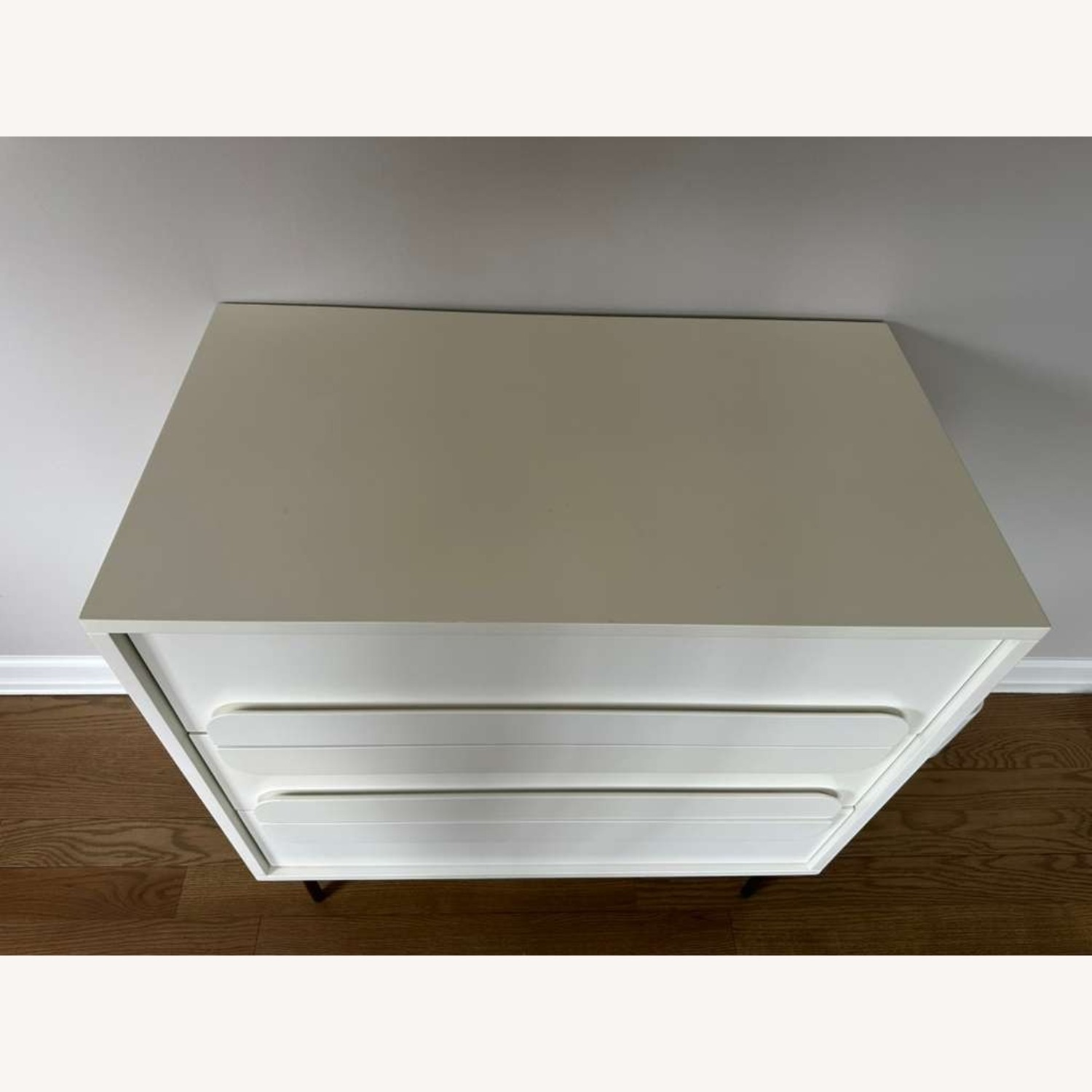 West Elm Gemini White Wood Dresser - image-3