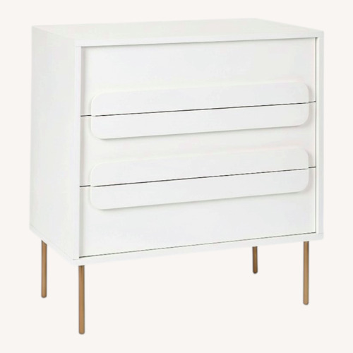 Used West Elm Gemini White Wood Dresser for sale on AptDeco