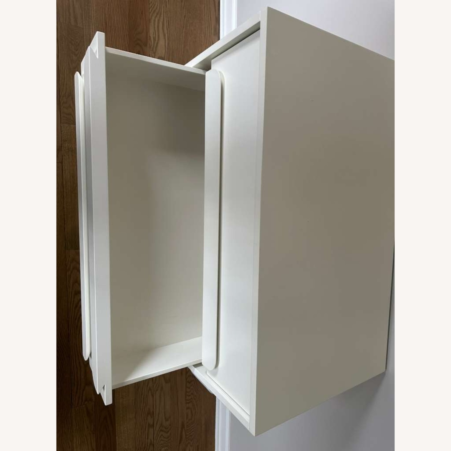 West Elm Gemini White Wood Dresser - image-5