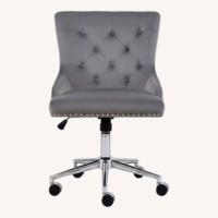 Light Gray Fabric Office Chair