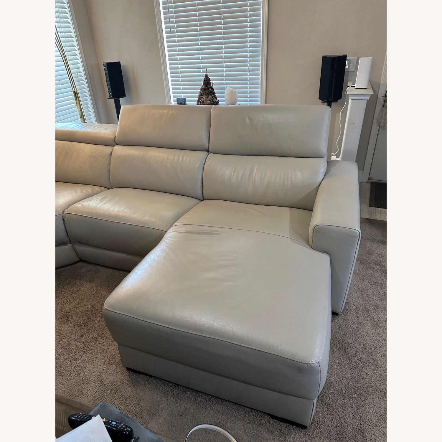 Natural Leather 5+ Piece Sectional - image-2