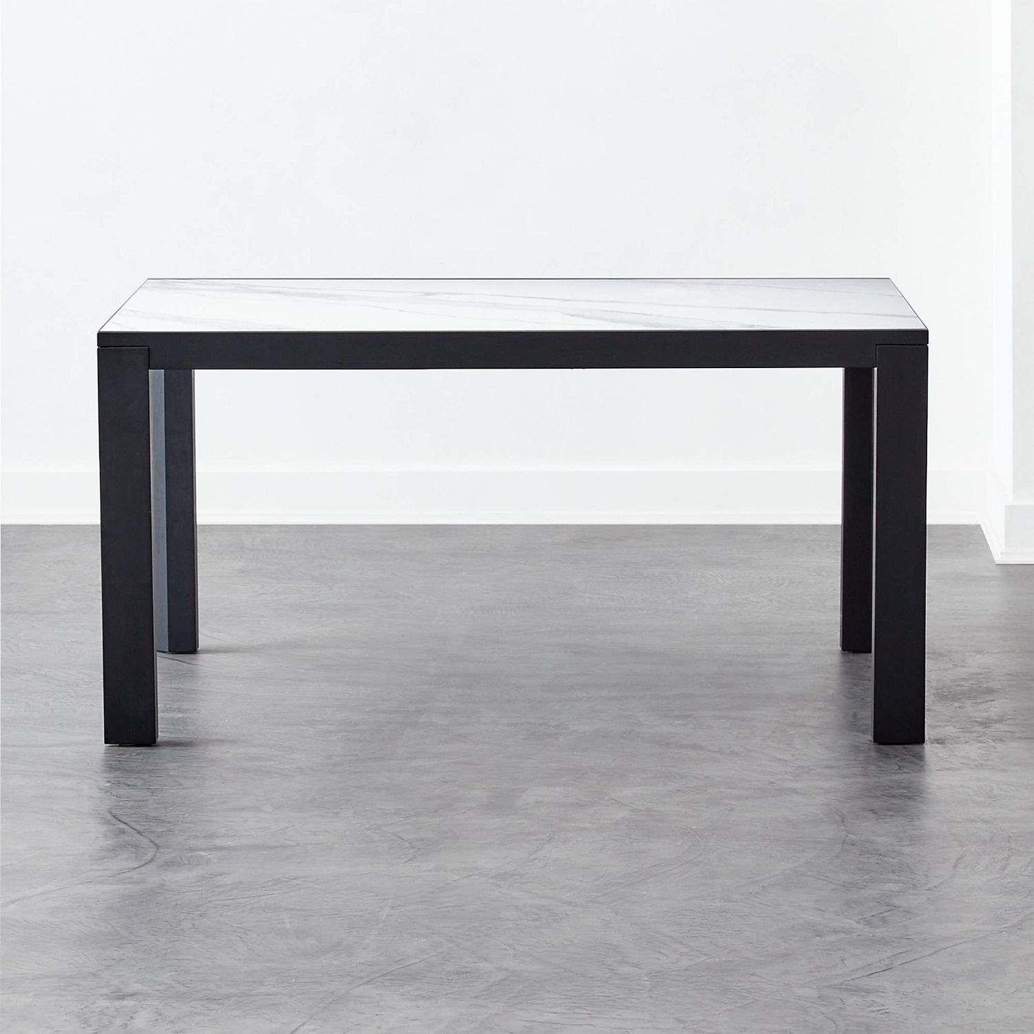 CB2 Nobasu White Extendable Dining Table - image-1