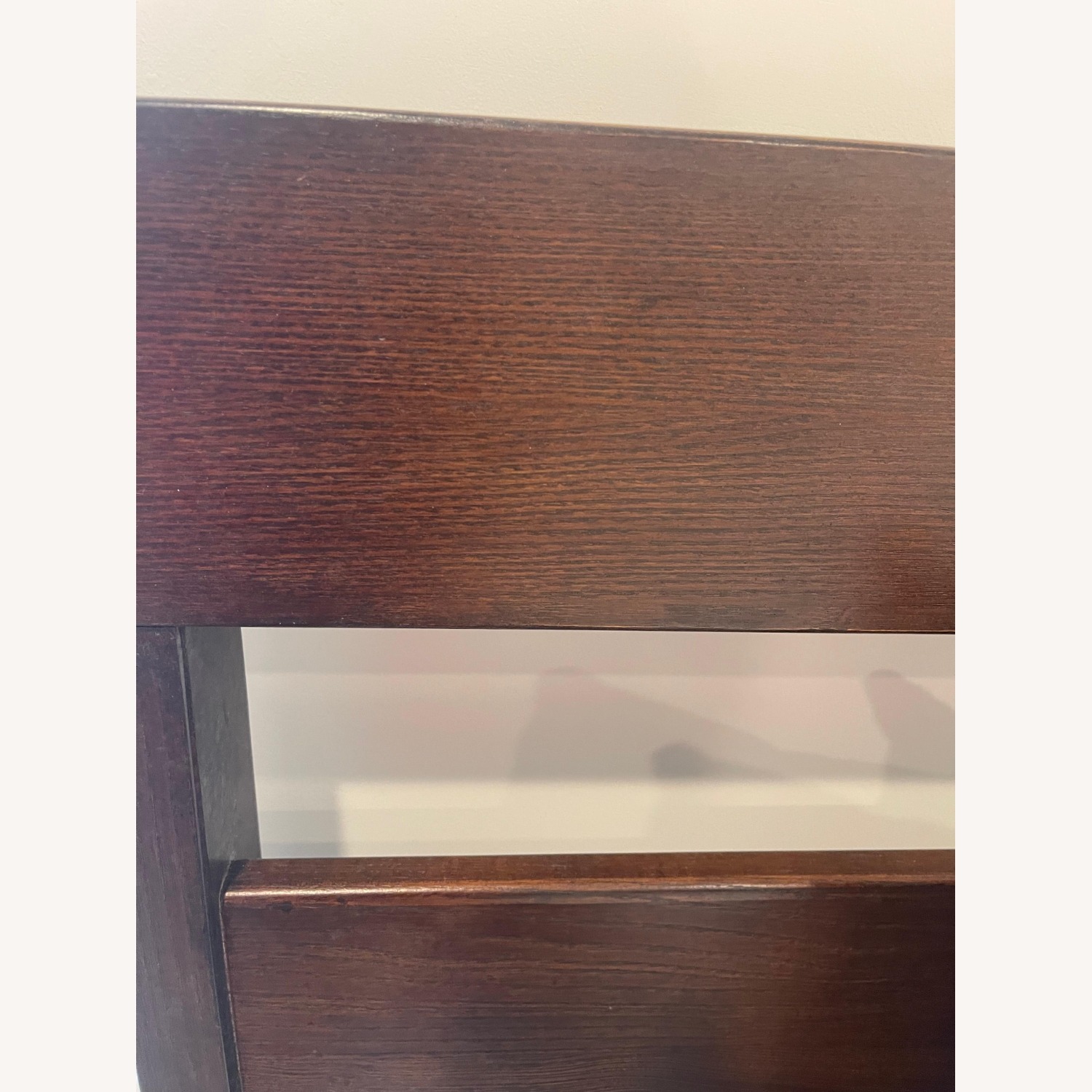 Ethan Allen Dark Brown Mahogany Wood King Bed - image-6