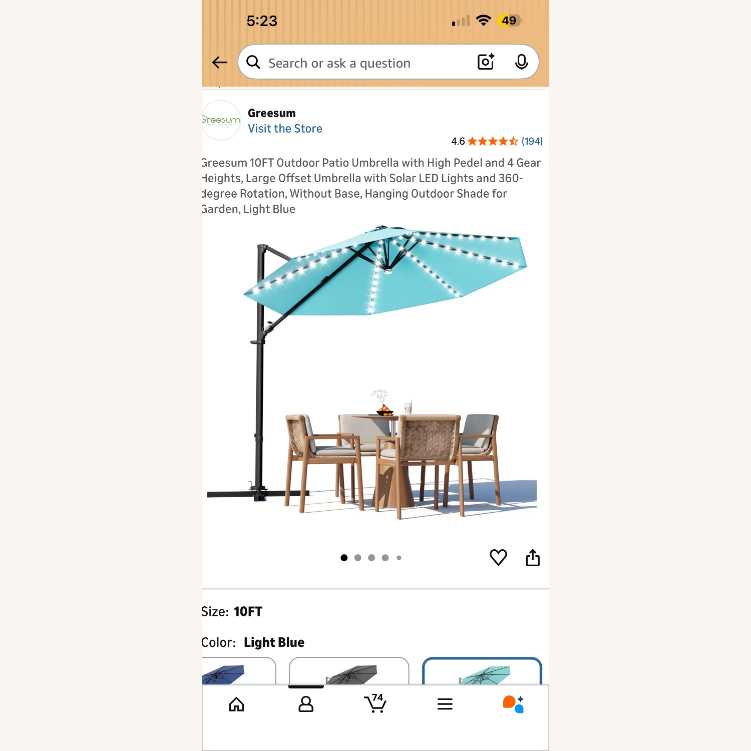 Contemporary Umbrella - image-3