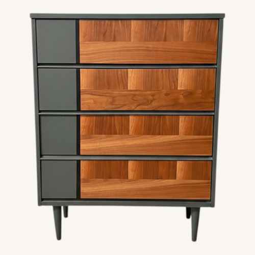 Used Light Gray Wood Dresser for sale on AptDeco