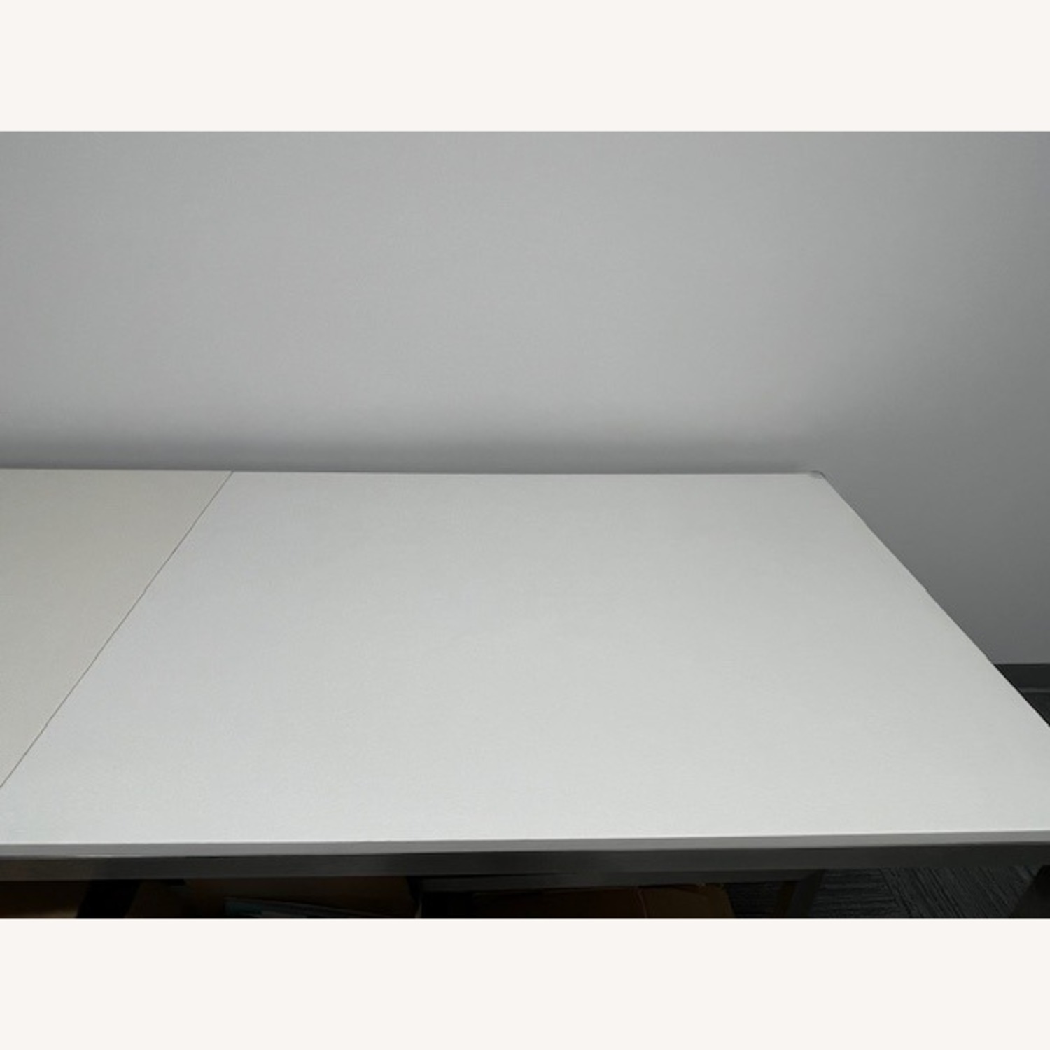 Room & Board Parsons White Quartz Dining Table 2 - image-5