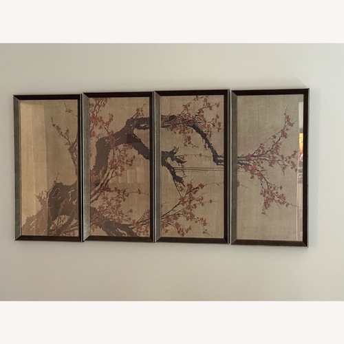 Used Kuraya 4 Panel Cherry Blossons  for sale on AptDeco