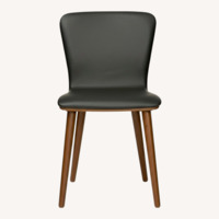 Article Black Leather Sede Dining Chairs