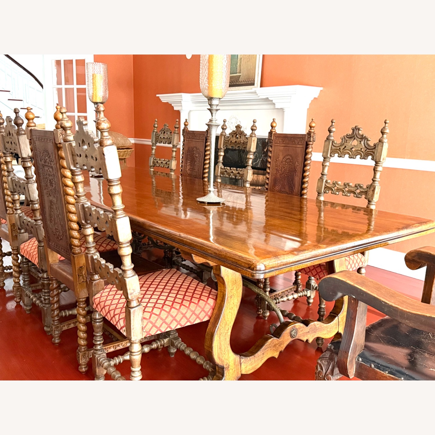 Drexel Dark Brown Wood Dining Table - image-2