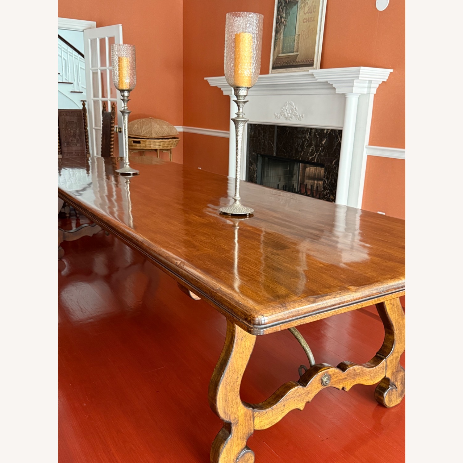 Drexel Dark Brown Wood Dining Table - image-8