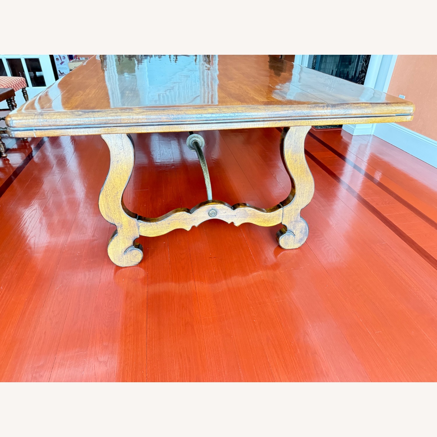 Drexel Dark Brown Wood Dining Table - image-5