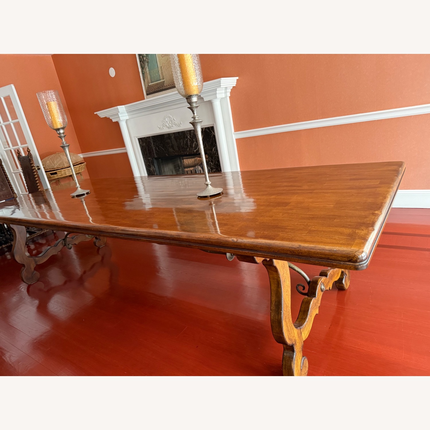 Drexel Dark Brown Wood Dining Table - image-3