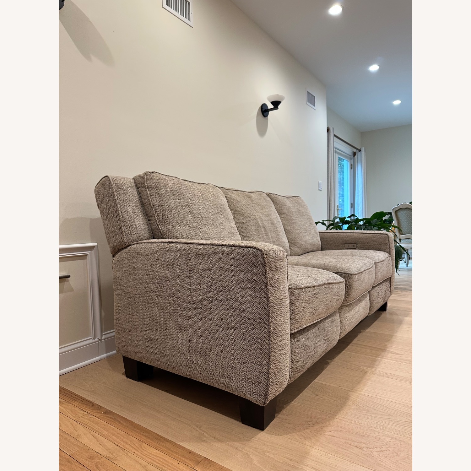 Power Reclining 3+ Seat Fabric Sofa - image-3