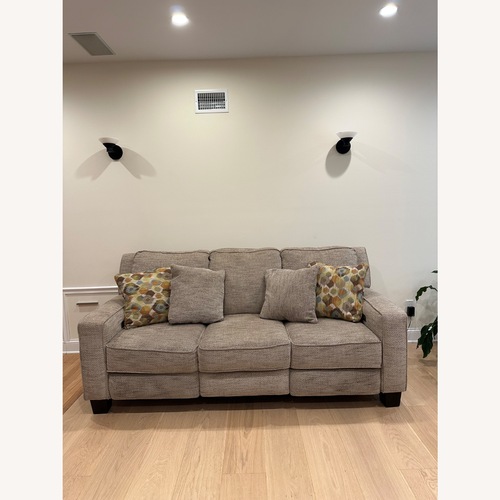 Used Power Reclining 3+ Seat Fabric Sofa for sale on AptDeco