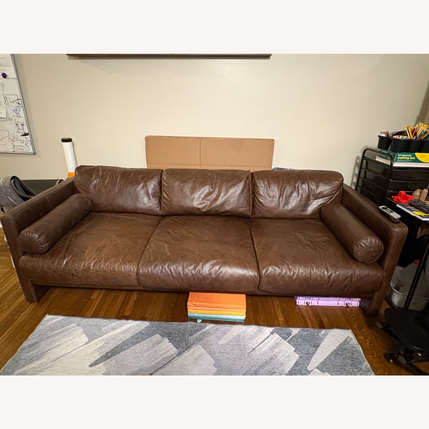 Crate & Barrel Aviator Sofa - image-2