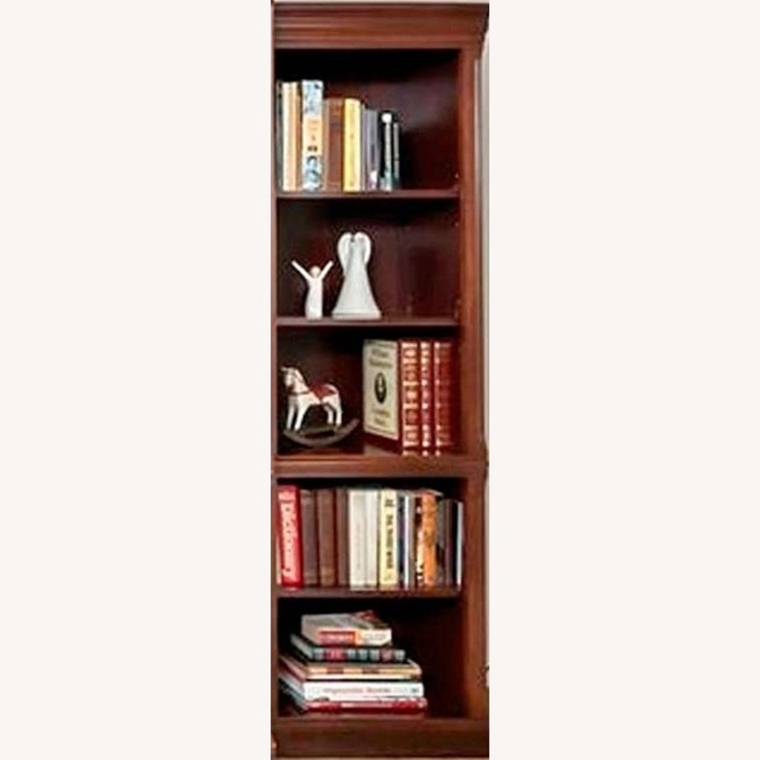 Vintage Naturwood Cherry Entertainment Center - image-3