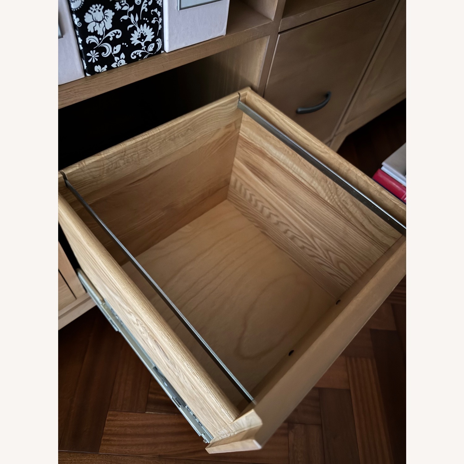 Ethan Allen Bookshelf and File Cabinet  - image-3