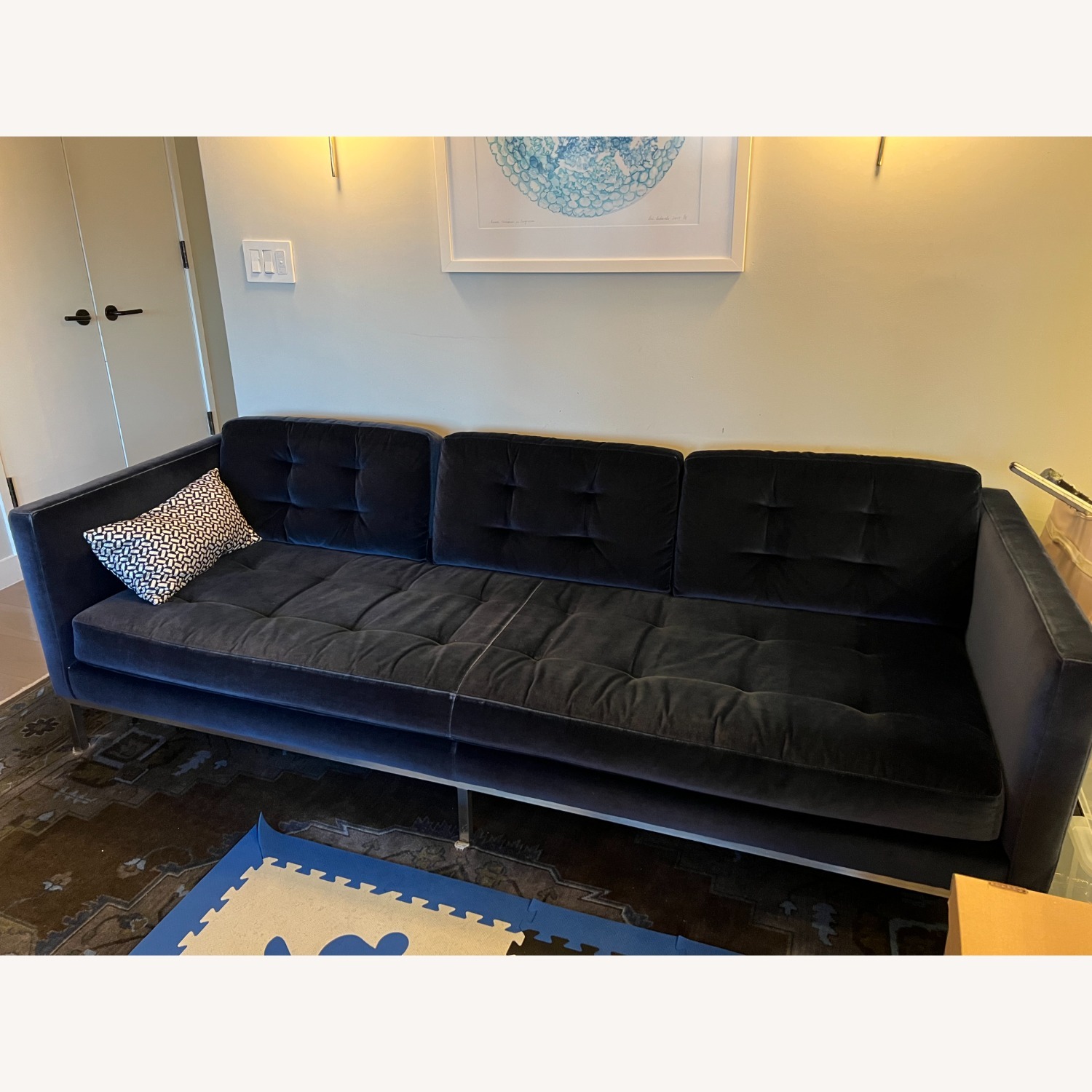 Room & Board Sabine 90" Velvet Sofa - image-2