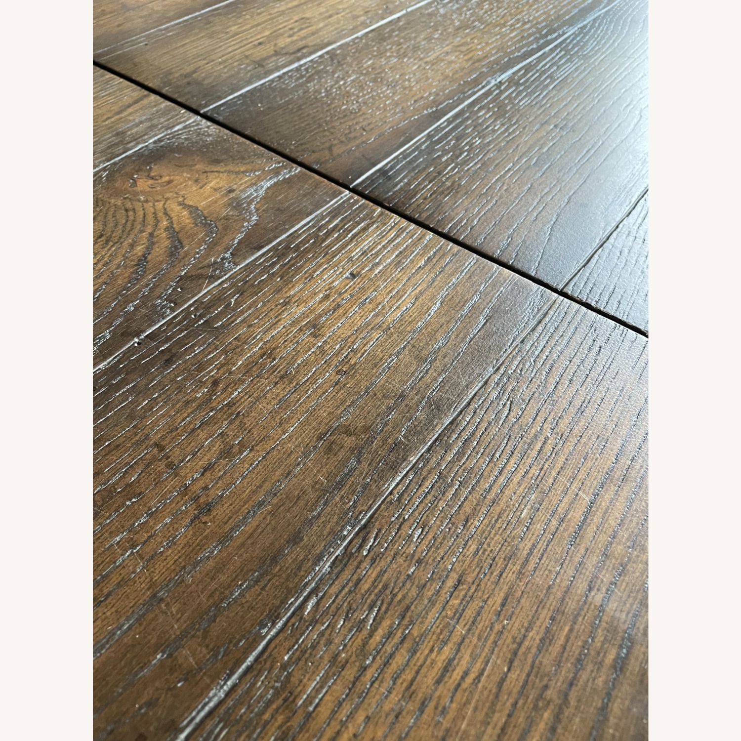 Horchow Rustic Mocha Oak Trunk Coffee Table - image-3