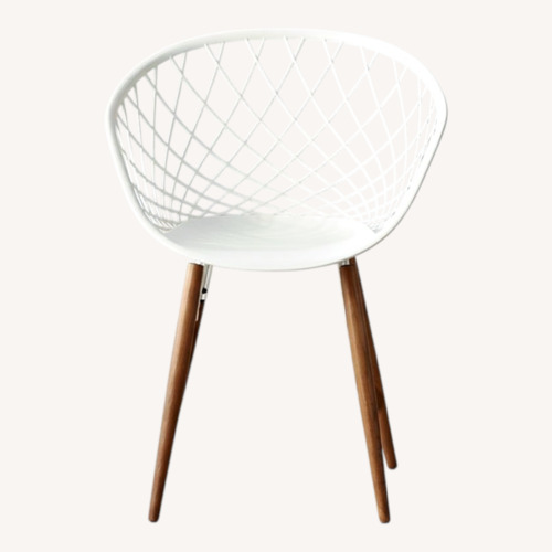 Used CB2 Sidera Dining Chairs Set of 4 for sale on AptDeco