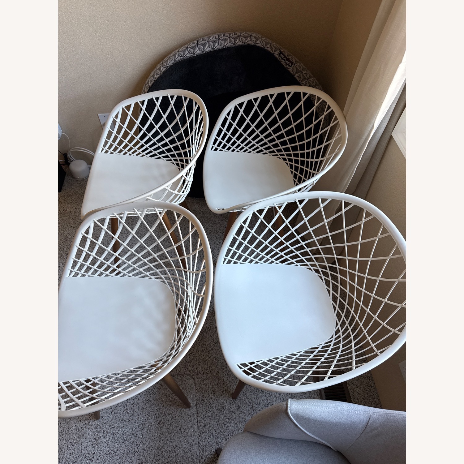 CB2  Sidera Dining Chairs Set of 4 - image-5