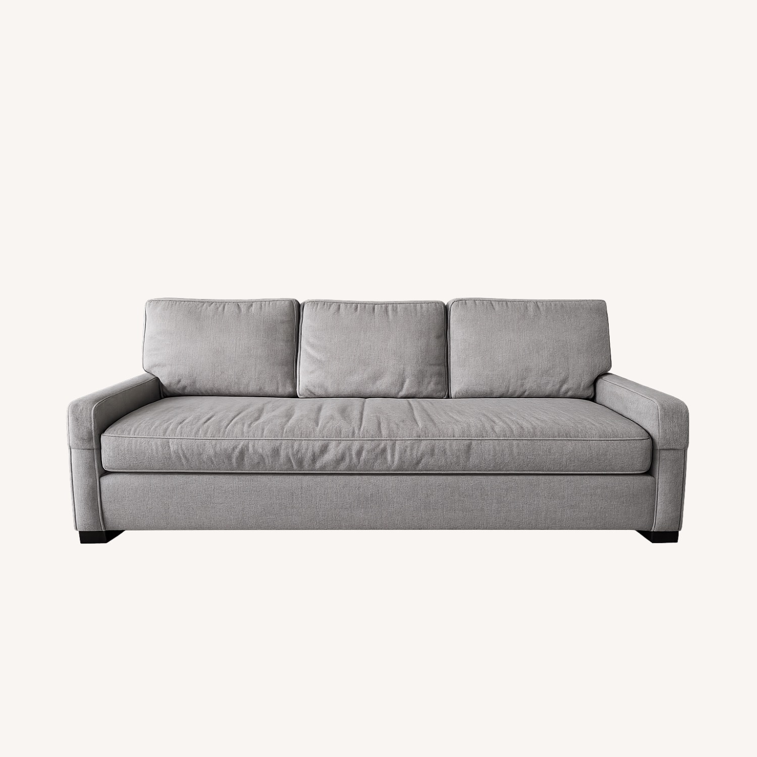 Lee Industries Light Gray Sleeper Sofa - image-1