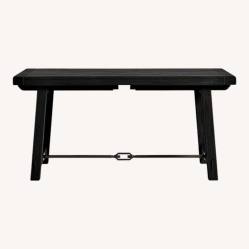 Used Pottery Barn Benchwright Black Wood Dining Sets for sale on AptDeco