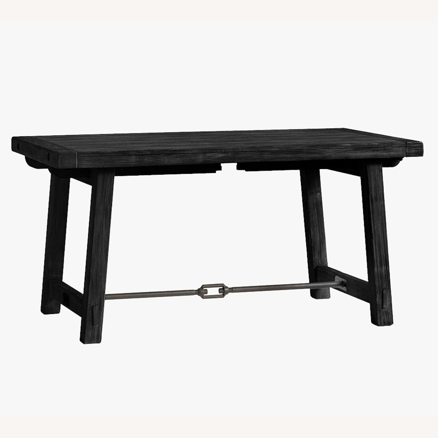 Pottery Barn Benchwright Black Wood Dining Sets - image-5