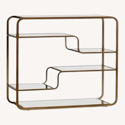 Used Pottery Barn Big Daddy's Antiques Bar Console for sale on AptDeco