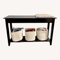 Black Entry Table
