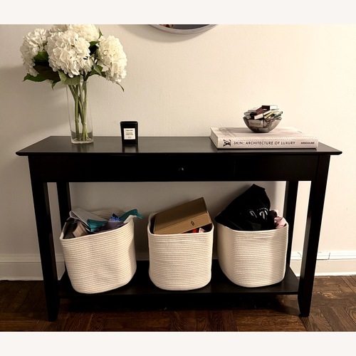Used Black Entry Table for sale on AptDeco