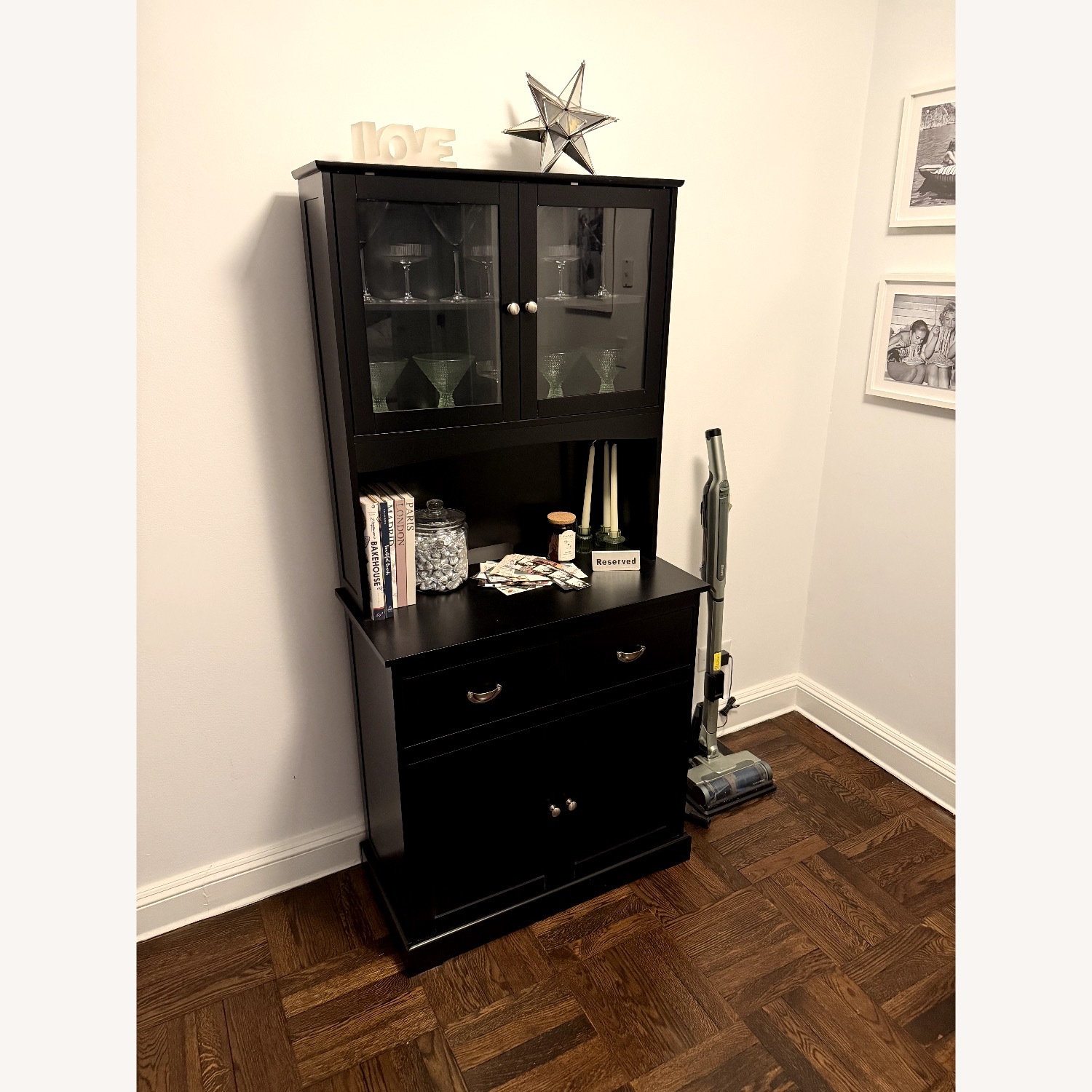 Black Dining Cabinet - image-3