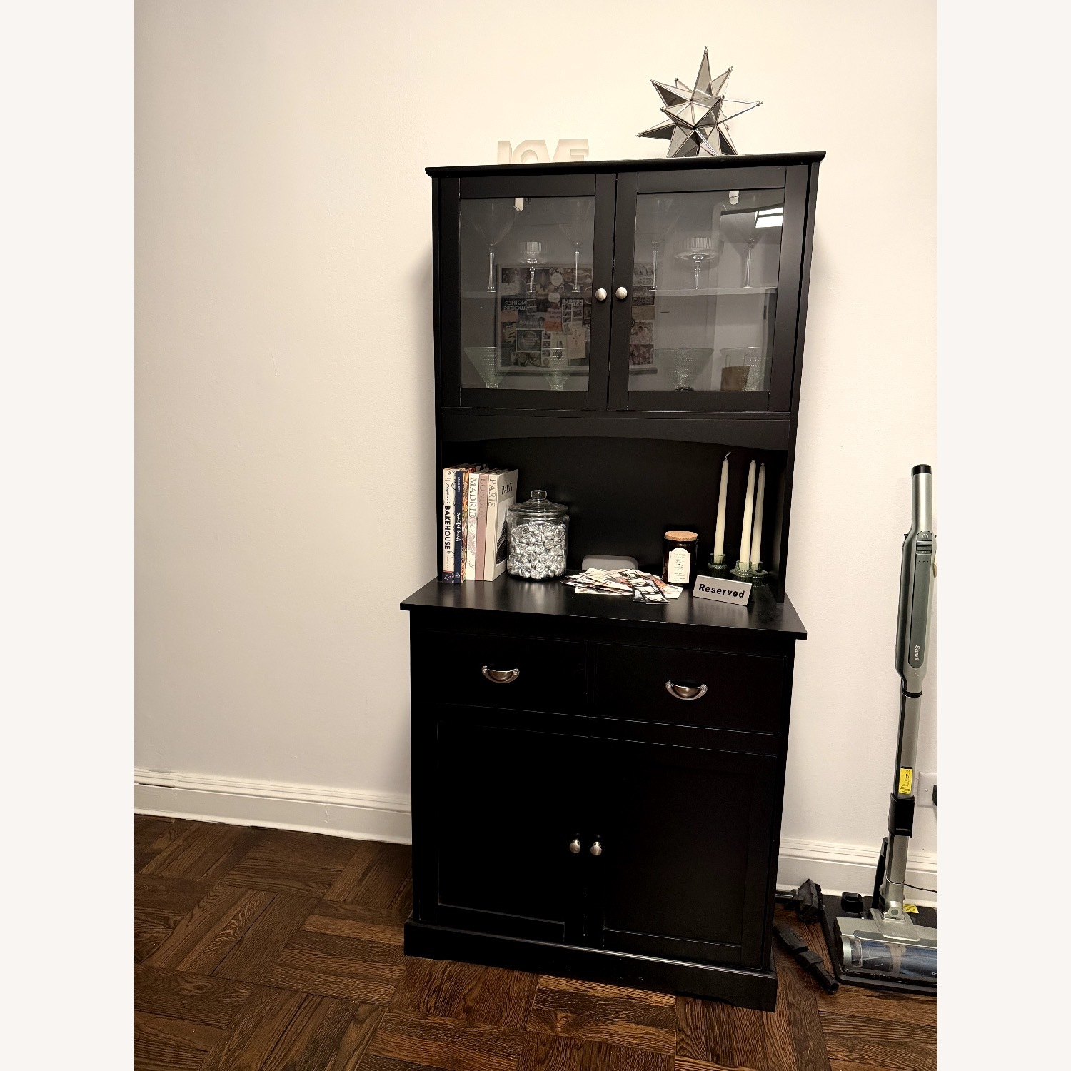 Black Dining Cabinet - image-1