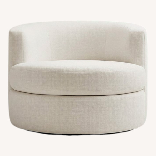 Used Pottery Barn Swivel Armchair Set of 2 for sale on AptDeco