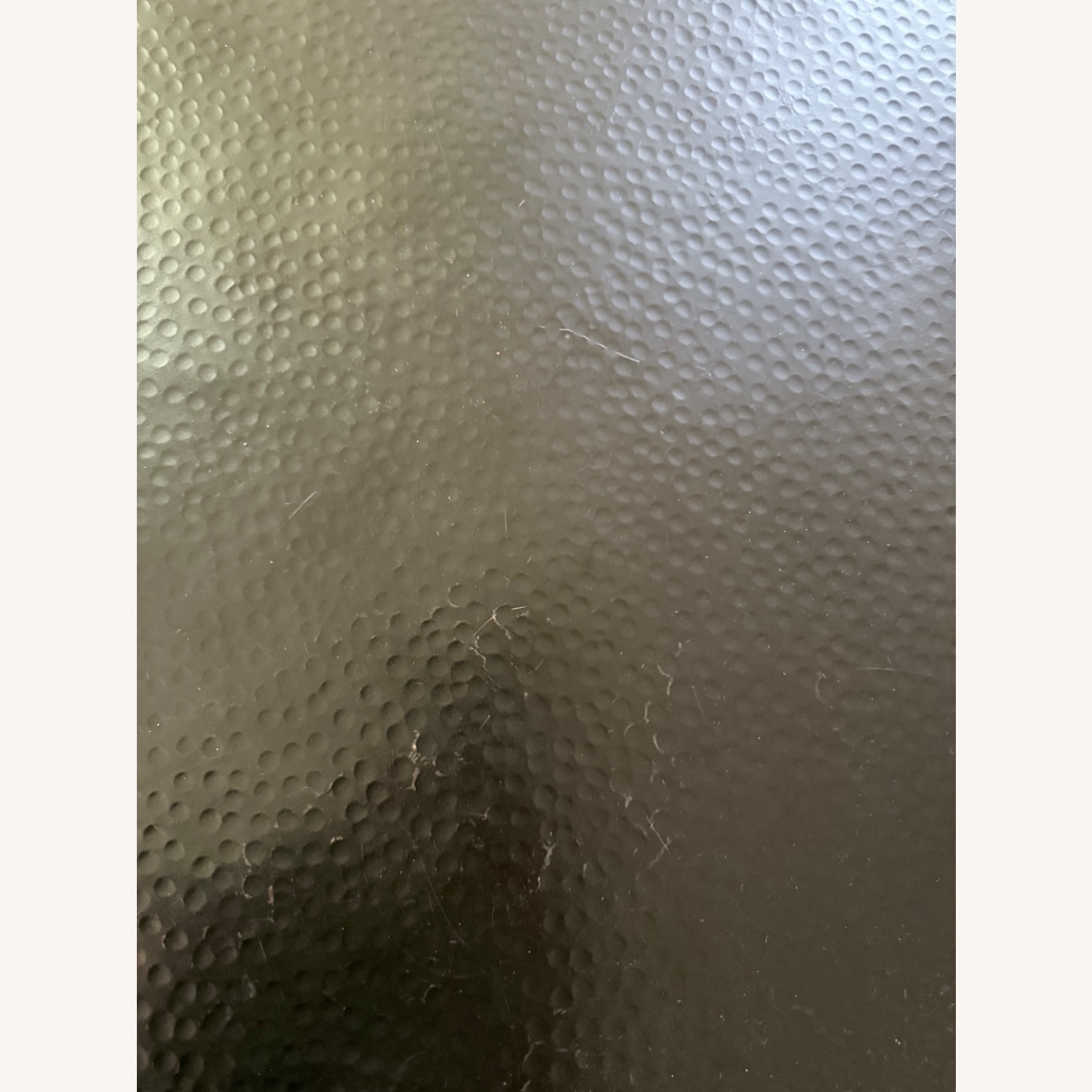 Crate & Barrel Fernando Black Metal Coffee Table - image-3