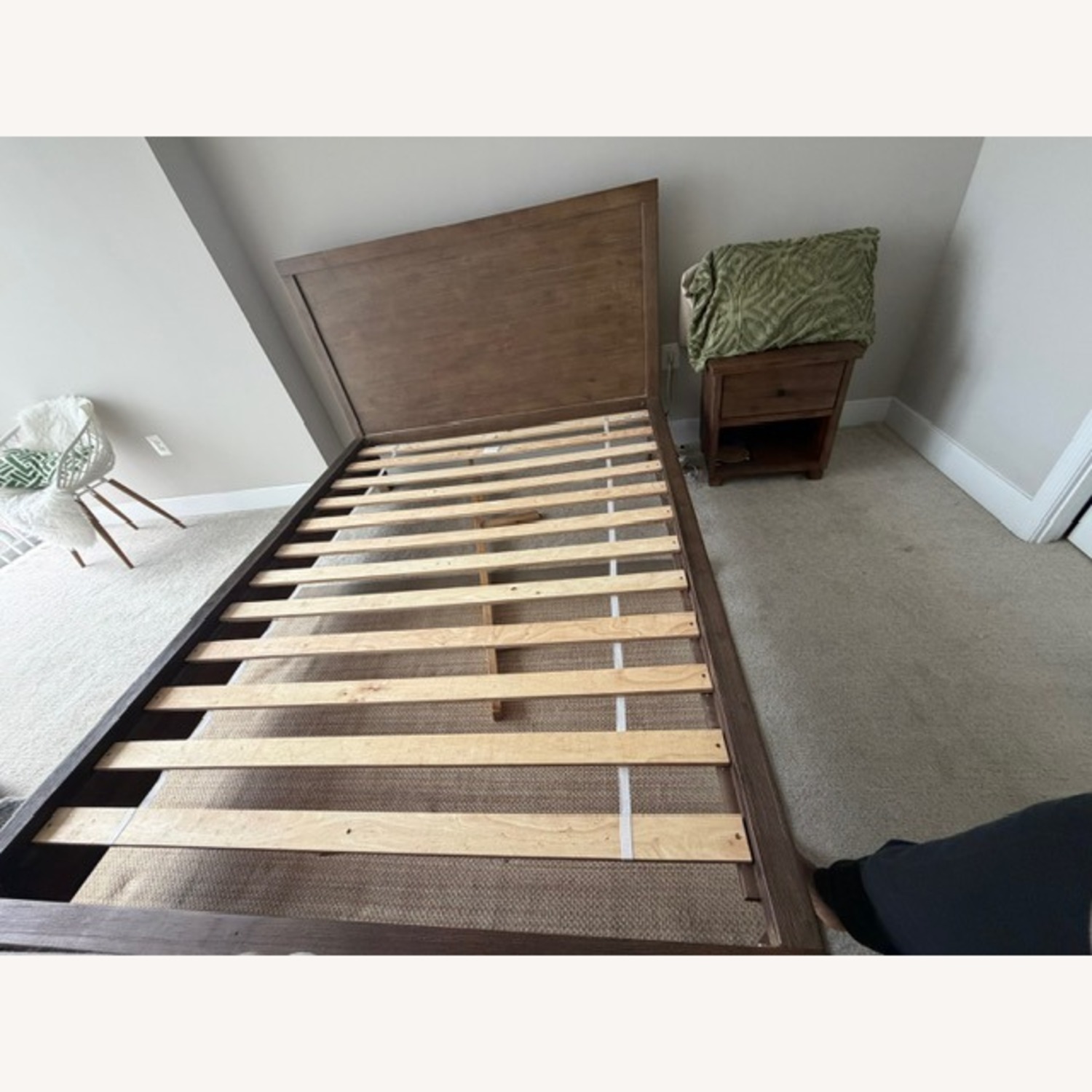 Macy's Canyon Light Brown Wood Queen Bed - image-1