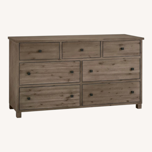 Used Macy's Light Brown Wood Dresser for sale on AptDeco