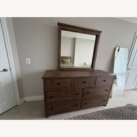 Macy's Light Brown Wood Dresser